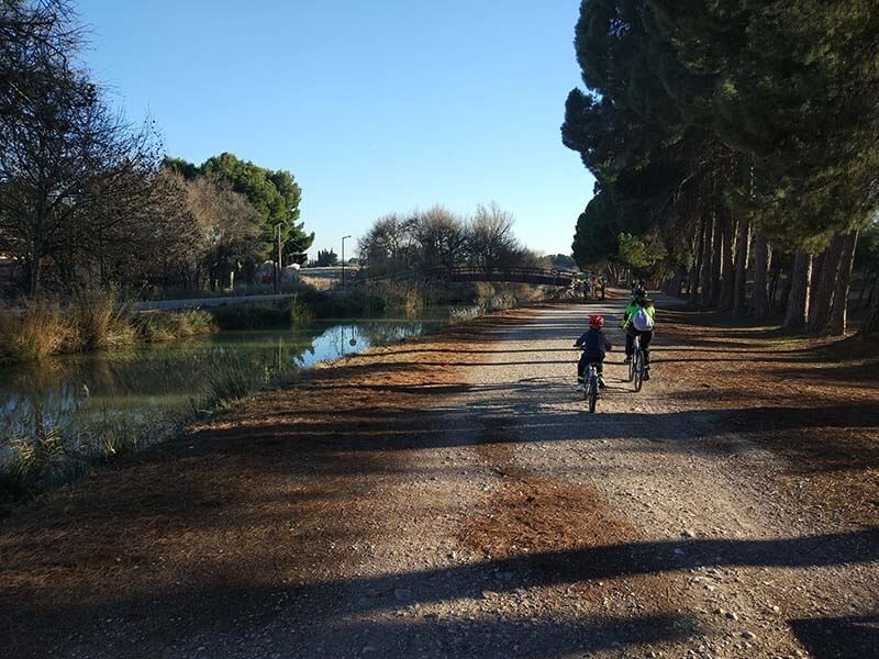Canal por Valdegurrina - Anillo Verde Zaragoza
