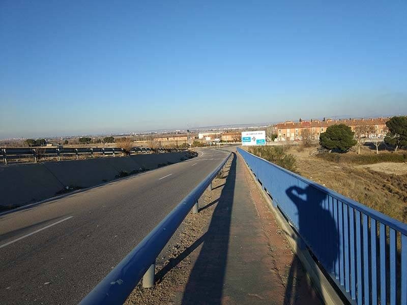 Puente Autovía Cartuja - Anillo Verde de Zaragoza