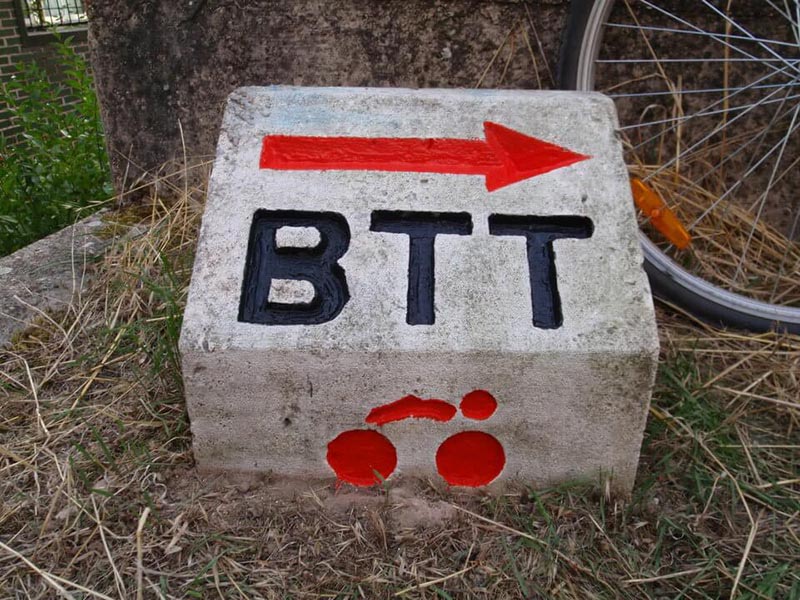 señalización circuito btt