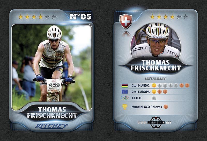 Thomas Frischknecht mejor ciclista europeo MTB