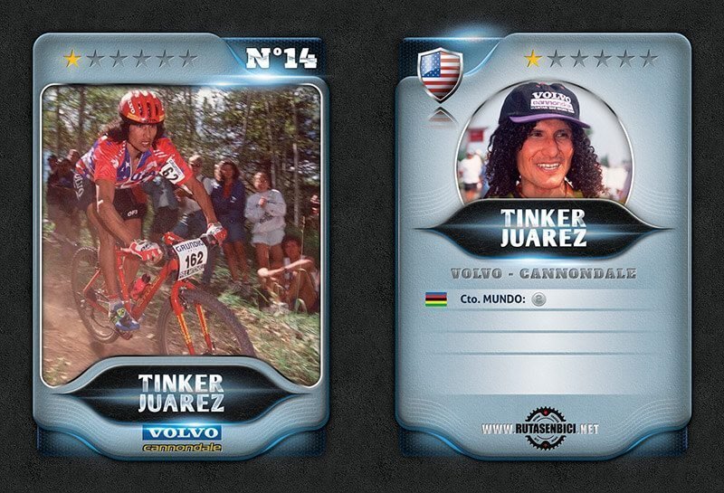 Tinker Juarez mi ciclista de montaña favorito
