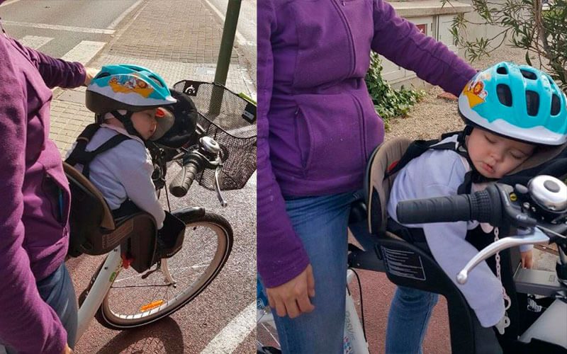 línea horario doloroso ▷ Sillas de bicicleta para niños – Portabebé 【 La mejor de 2022】