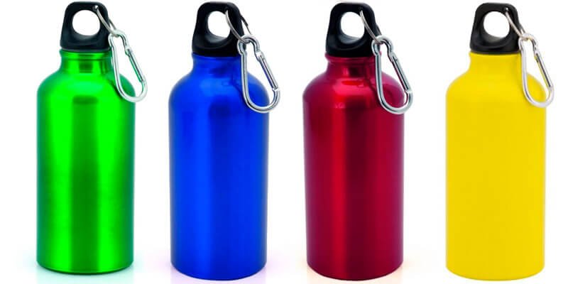 bidones deportivos de aluminio