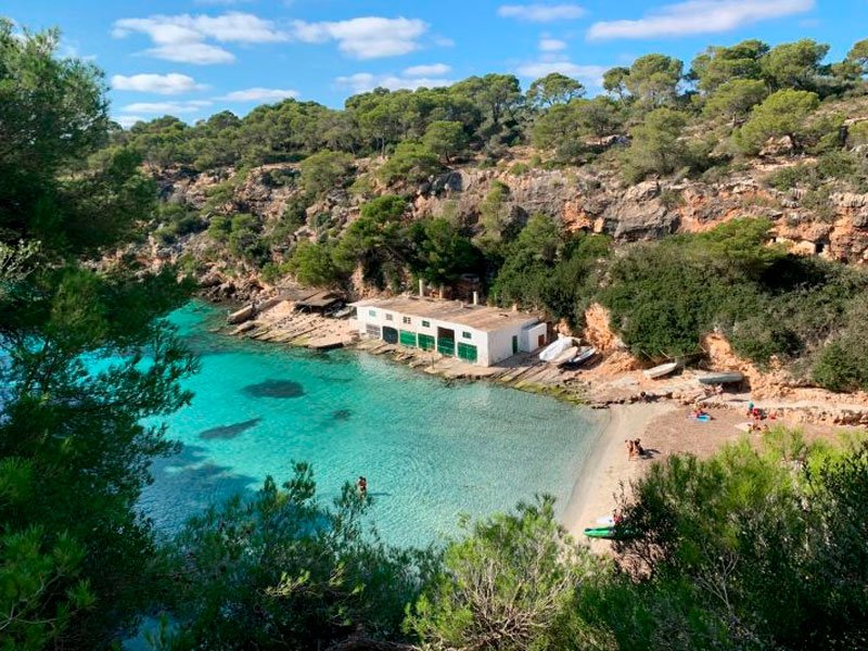 Ruta en mountain bike por Cala Pi