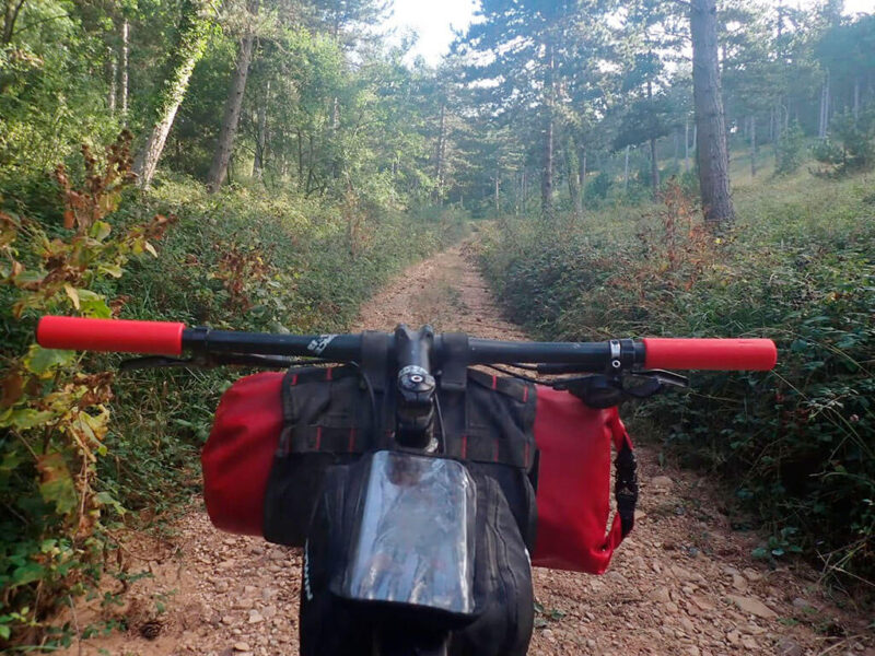 bolsa manillar bikepacking